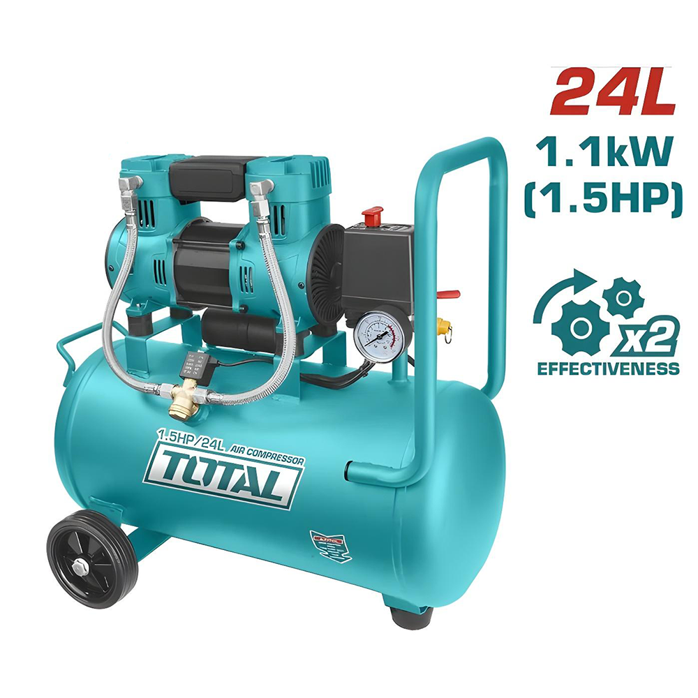 Compresor Horizon 24l 1.5hp 116psi 1100w total